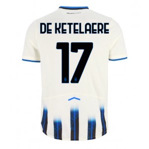Fotbalové Dres Atalanta Charles De Ketelaere #17 Venkovní Oblečení 2025-26 Krátký Rukáv